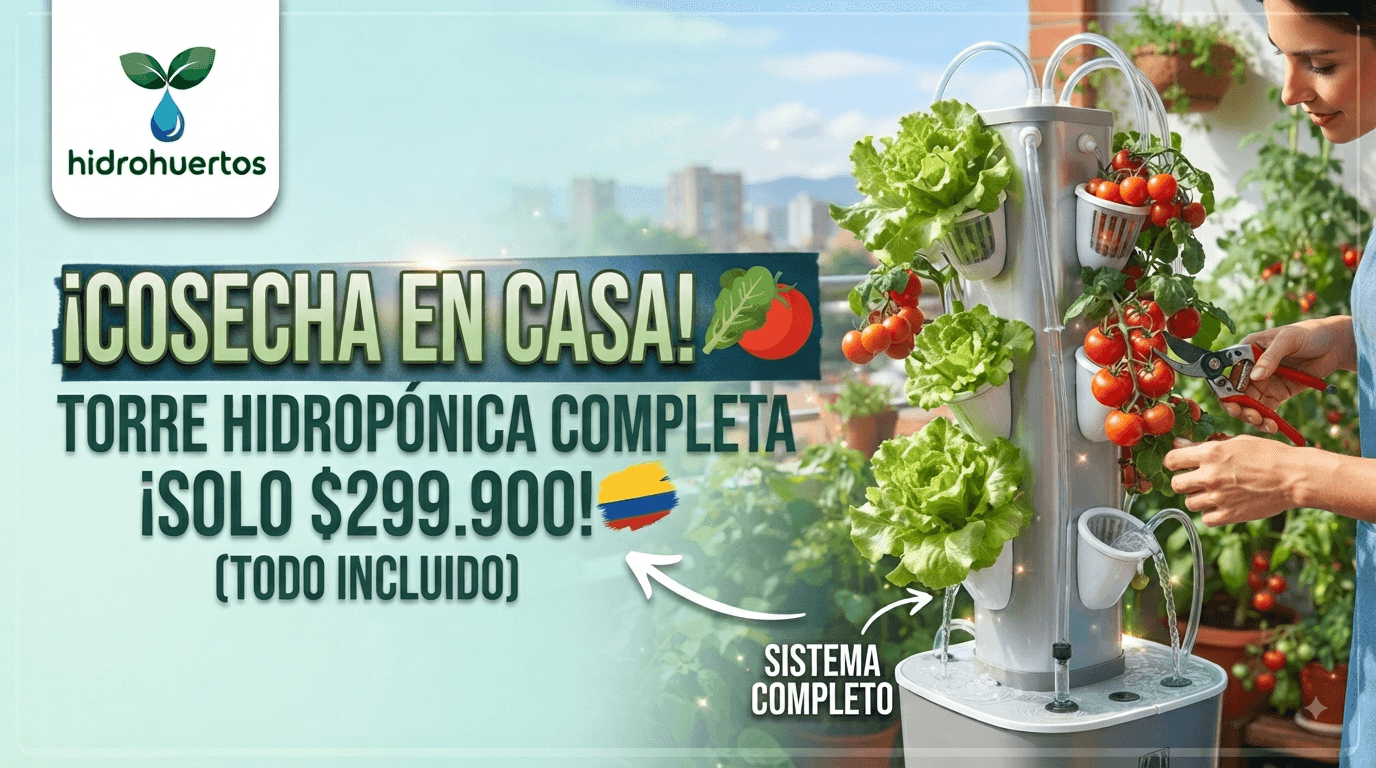Torre Hidroponica+ Introducción